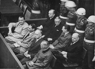 Defendants in the dock at the Nuremberg Trials.jpg